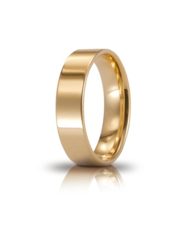 Wedding Ring Circles of Light Yellow Gold 5mm