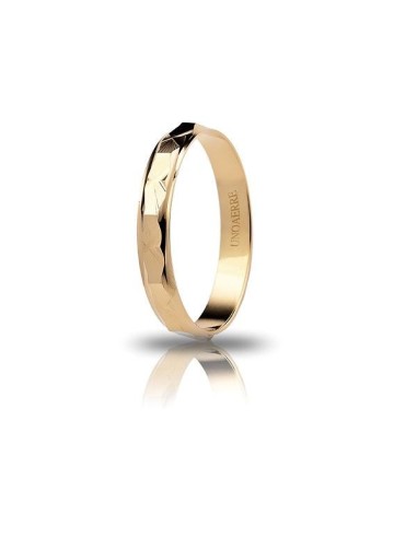 Gentian Unoaerre wedding ring Yellow gold wedding ring