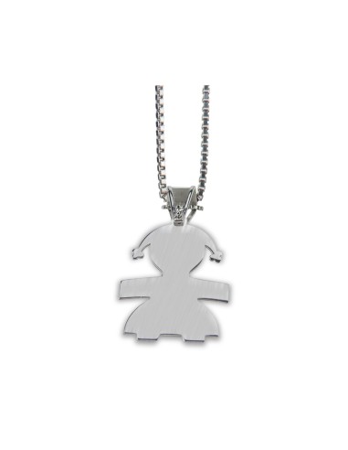 Silver Girl Pendant