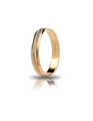 Dalia Unoaerre Gold Yellow Wedding Band