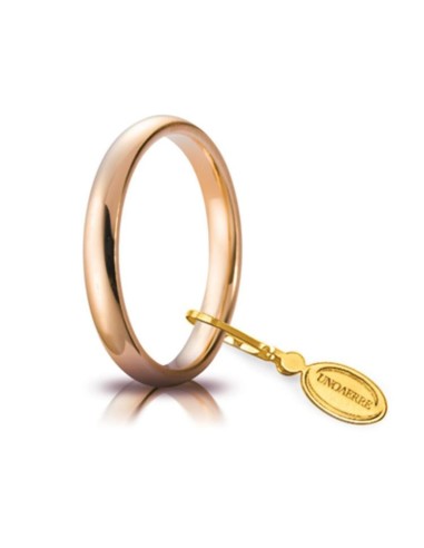 Fede Comoda 3 mm Oro Rosa